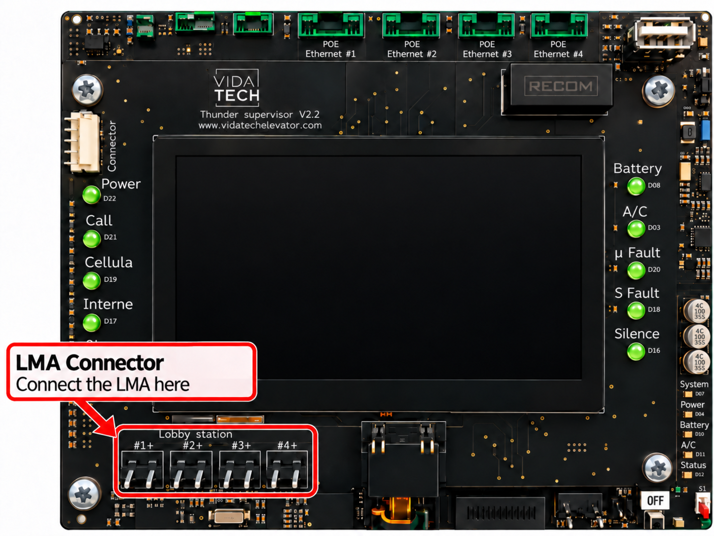 Elevator Controller Board with Blank Display.png